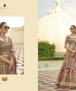 Rajwadi Silk Lehenga Choli REWAA's Hastkatha Collection-R09