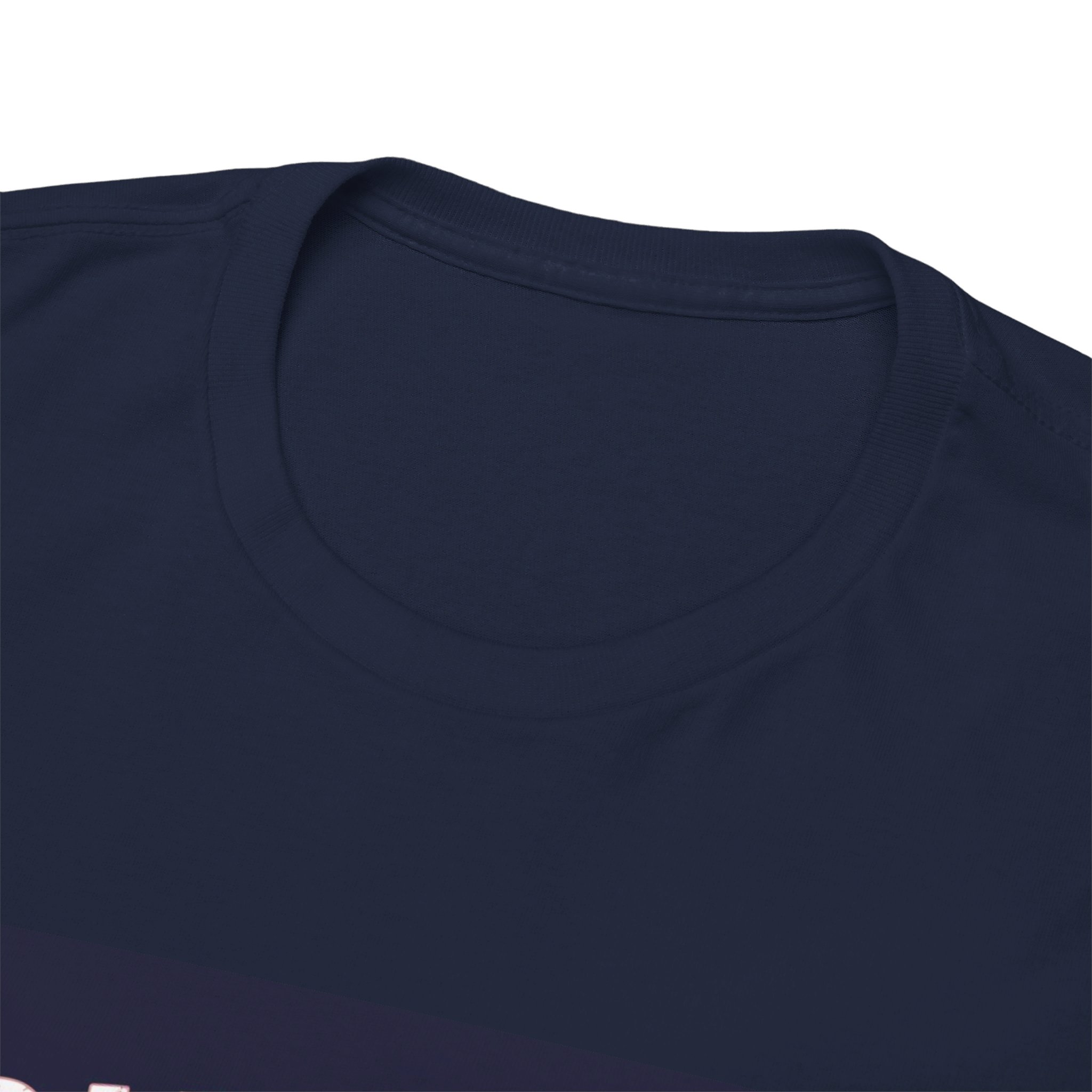 Unisex Heavy Cotton Tee Navy - Image 9
